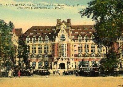 Le Royal Picardy à l'entrée du Touquet